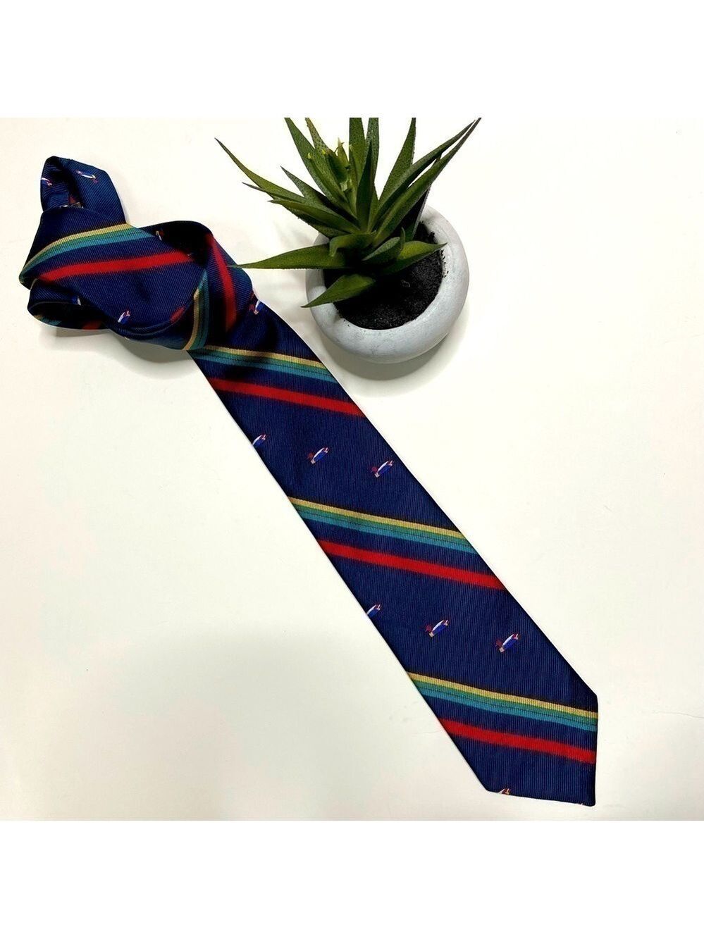 J. S. BLANK THE Cotswold Collection By J.s. Blank Duck Themed Silk Tie